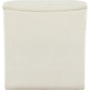  Manufacturer Color_Cream -- Vega Cream Vegan Leather Upholstered Accent Chair IMAGE 5