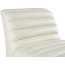  Manufacturer Color_Cream -- Vega Cream Vegan Leather Upholstered Accent Chair IMAGE 7