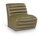  Manufacturer Color_Olive -- Vega Olive Vegan Leather Upholstered Accent Chair IMAGE 1