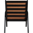 Meridian Randal Cognac Vegan Leather Accent Chair IMAGE 5