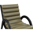  Manufacturer Color_Olive -- Randal Olive Vegan Leather Upholstered Accent Chair IMAGE 6
