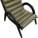  Manufacturer Color_Olive -- Randal Olive Vegan Leather Upholstered Accent Chair IMAGE 7