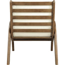  Meridian Randal Cream Vegan Leather Upholstered Accent Chair IMAGE 5