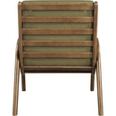  Manufacturer Color_Olive -- Randal Olive Vegan Leather Upholstered Accent Chair IMAGE 5