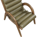  Manufacturer Color_Olive -- Randal Olive Vegan Leather Upholstered Accent Chair IMAGE 7