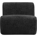  Manufacturer Color_Black -- Meridian Akira Stationary Fabric Accent Chair IMAGE 3