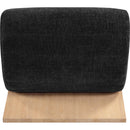  Manufacturer Color_Black -- Meridian Akira Stationary Fabric Accent Chair IMAGE 5