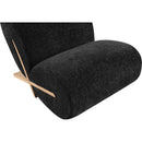  Manufacturer Color_Black -- Meridian Akira Stationary Fabric Accent Chair IMAGE 7