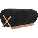  Manufacturer Color_Black -- Meridian Akira Fabric Ottoman IMAGE 4