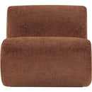  Manufacturer Color_Cognac -- Akira Cognac Fabric Upholstered Accent Chair IMAGE 3