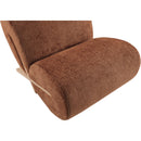  Manufacturer Color_Cognac -- Akira Cognac Fabric Upholstered Accent Chair IMAGE 7