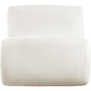 Meridian Akira Cream Fabric Accent Chair IMAGE 3