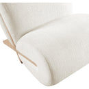 Meridian Akira Cream Fabric Accent Chair IMAGE 7