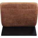 Meridian Akira Cognac Fabric Accent Chair IMAGE 5