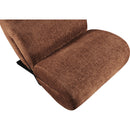 Manufacturer Color_Cognac -- Akira Cognac Fabric Upholstered Accent Chair IMAGE 7