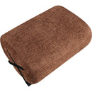  Manufacturer Color_Cognac -- Akira Cognac Fabric Upholstered Ottoman IMAGE 5