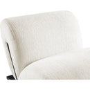  Manufacturer Color_Cream -- Akira Cream Fabric Upholstered Accent Chair IMAGE 6