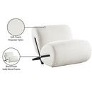  Manufacturer Color_Cream -- Akira Cream Fabric Upholstered Accent Chair IMAGE 9