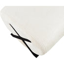  Manufacturer Color_Cream -- Akira Cream Fabric Upholstered Ottoman IMAGE 6