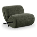  Manufacturer Color_Green -- Akira Green Fabric Upholstered Accent Chair IMAGE 1
