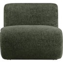  Manufacturer Color_Green -- Akira Green Fabric Upholstered Accent Chair IMAGE 3