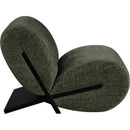  Manufacturer Color_Green -- Akira Green Fabric Upholstered Accent Chair IMAGE 4
