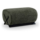  Manufacturer Color_Green -- Akira Green Fabric Upholstered Ottoman IMAGE 1