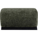  Manufacturer Color_Green -- Akira Green Fabric Upholstered Ottoman IMAGE 3