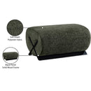  Manufacturer Color_Green -- Akira Green Fabric Upholstered Ottoman IMAGE 8