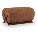  Manufacturer Color_Cognac -- Meridian Akira Fabric Ottoman IMAGE 1
