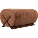  Manufacturer Color_Cognac -- Meridian Akira Fabric Ottoman IMAGE 4