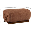  Manufacturer Color_Cognac -- Meridian Akira Fabric Ottoman IMAGE 7