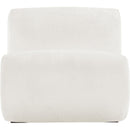 Meridian Akira Cream Fabric Accent Chair IMAGE 3