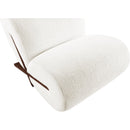  Manufacturer Color_Cream -- Akira Cream Fabric Upholstered Accent Chair IMAGE 7