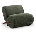  Manufacturer Color_Green -- Akira Green Fabric Upholstered Accent Chair IMAGE 1