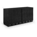 Meridian Scallop Black Dresser IMAGE 1