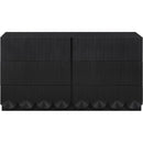 Meridian Scallop Black Dresser IMAGE 3