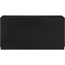  Color_Black -- Meridian Scallop 6 Drawer Dresser IMAGE 5