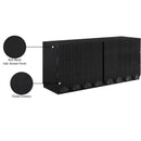 Meridian Scallop Black Dresser IMAGE 9