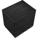  Color_Black -- Meridian Scallop 3 Drawer Nightstand IMAGE 7