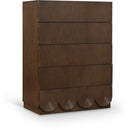 Meridian Scallop Brown Chest IMAGE 1
