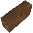  Color_Brown -- Scallop Brown Oak Veneer Dresser IMAGE 7