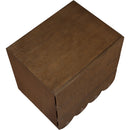 Meridian Scallop Brown Night Stand IMAGE 7