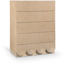 Meridian Scallop Natural Chest IMAGE 1
