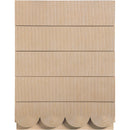 Meridian Scallop Natural Chest IMAGE 3