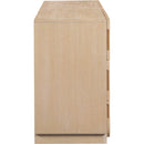  Color_Natural -- Scallop Natural Oak Veneer Dresser IMAGE 4
