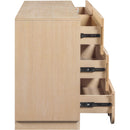  Color_Natural -- Scallop Natural Oak Veneer Dresser IMAGE 6