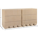 Meridian Scallop Natural Dresser IMAGE 8