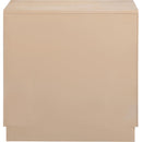  Color_Natural -- Scallop Natural Oak Veneer Nightstand IMAGE 5