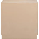 Meridian Scallop Natural Night Stand IMAGE 5
